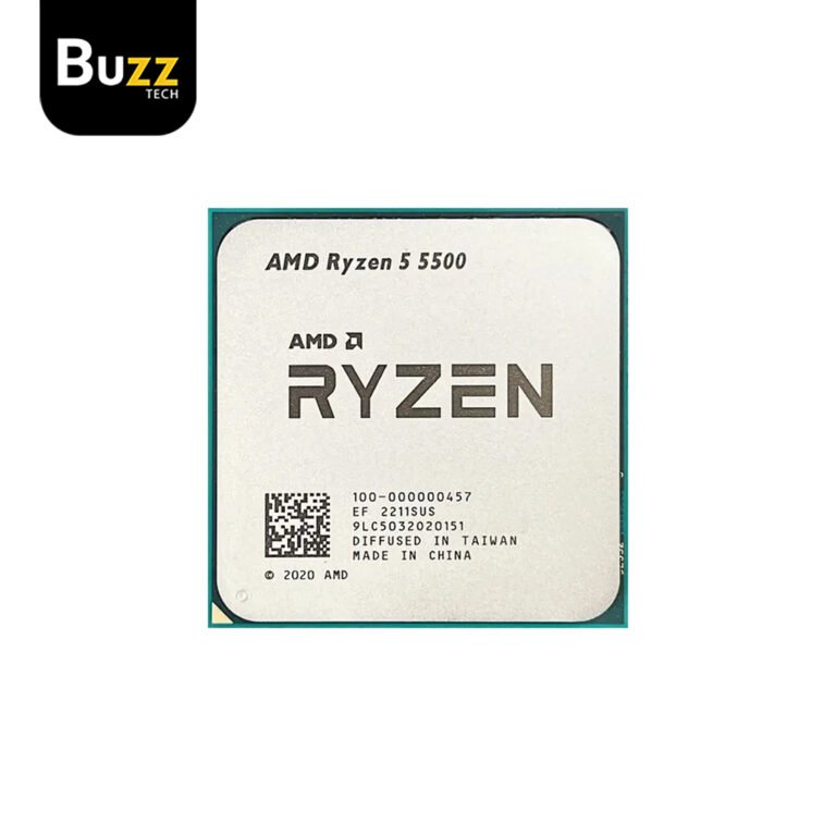 AMD Ryzen 5 5500 Tray 6 Core 3.6 GHz 4.2 GHz Turbo AM4 PROCESSOR Socket 1YEAR